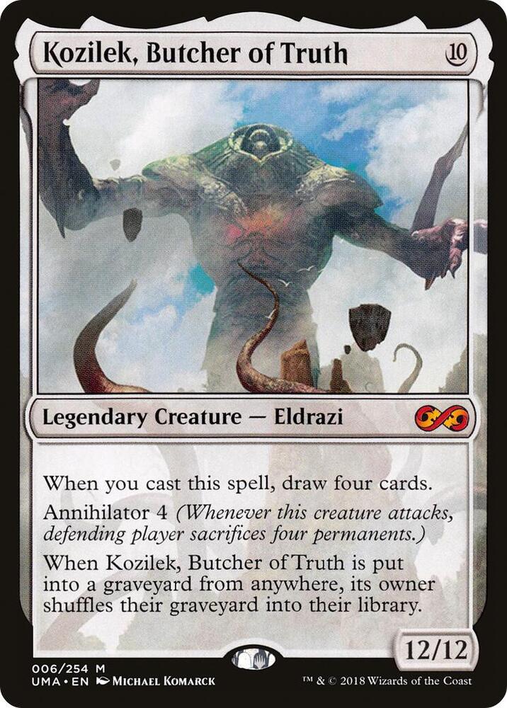 Kozilek, Butcher of Truth (6) [Ultimate Masters]