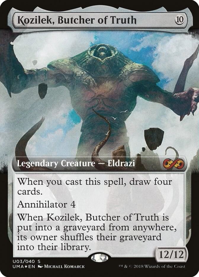 Kozilek, Butcher of Truth (U03) [Ultimate Box Topper] [Extended Art]