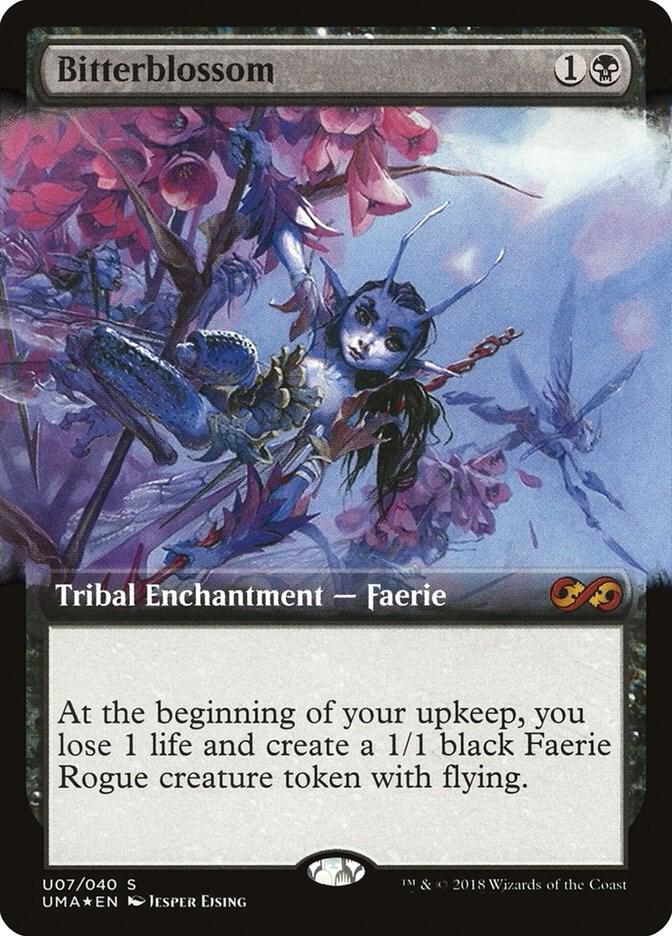 Bitterblossom (U07) [Ultimate Box Topper] [Extended Art]