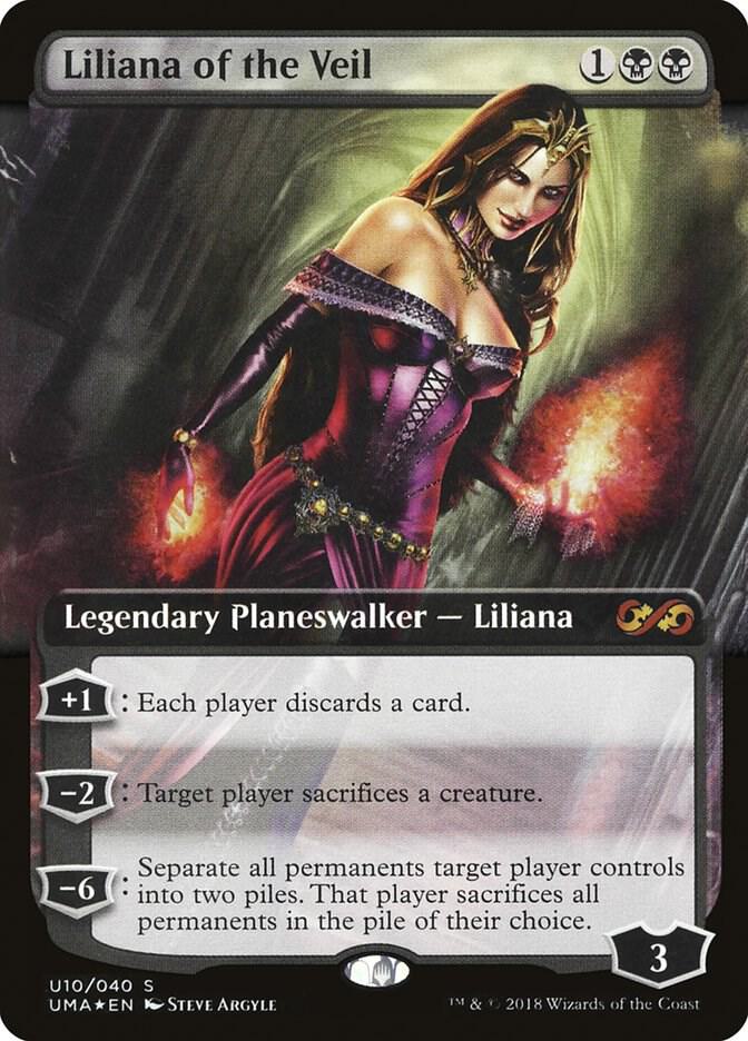 Liliana of the Veil (U10) [Ultimate Box Topper] [Extended Art]