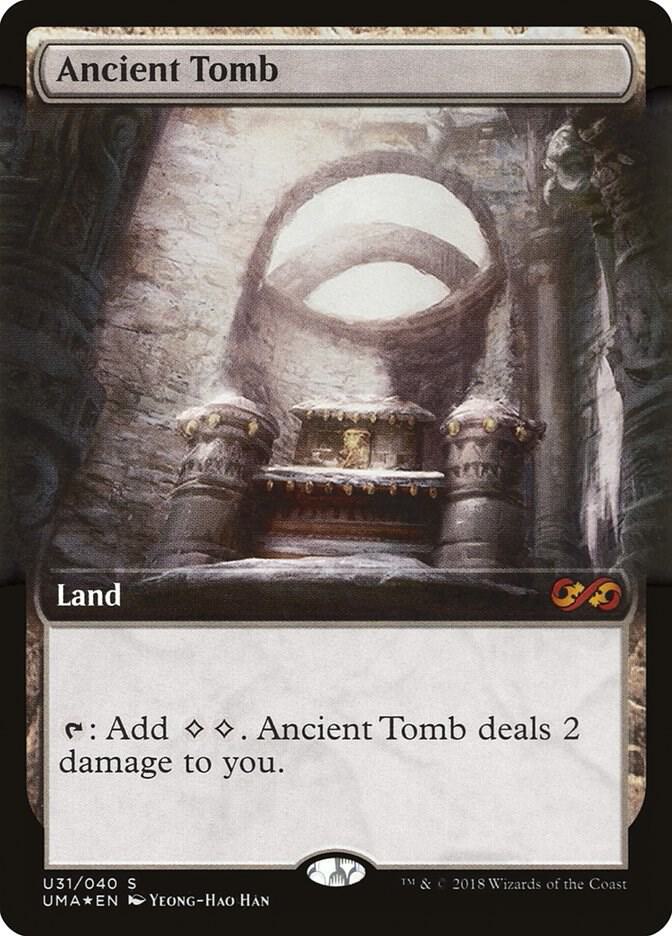 Ancient Tomb (U31) [Ultimate Box Topper] [Extended Art]