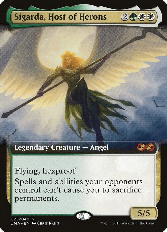 Sigarda, Host of Herons (U25) [Ultimate Box Topper] [Extended Art]