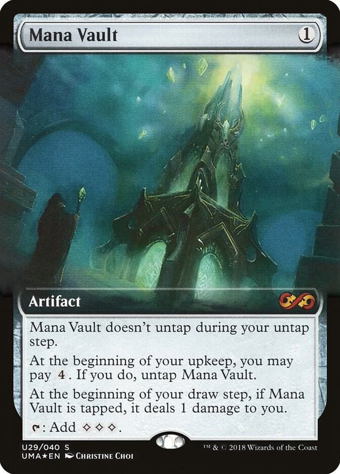 Mana Vault (U29) [Ultimate Box Topper] [Extended Art]