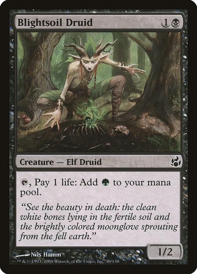 Blightsoil Druid (59) [Morningtide]