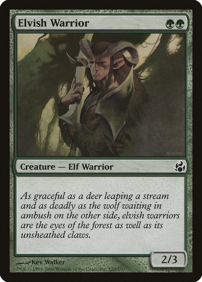Elvish Warrior (120) [Morningtide]