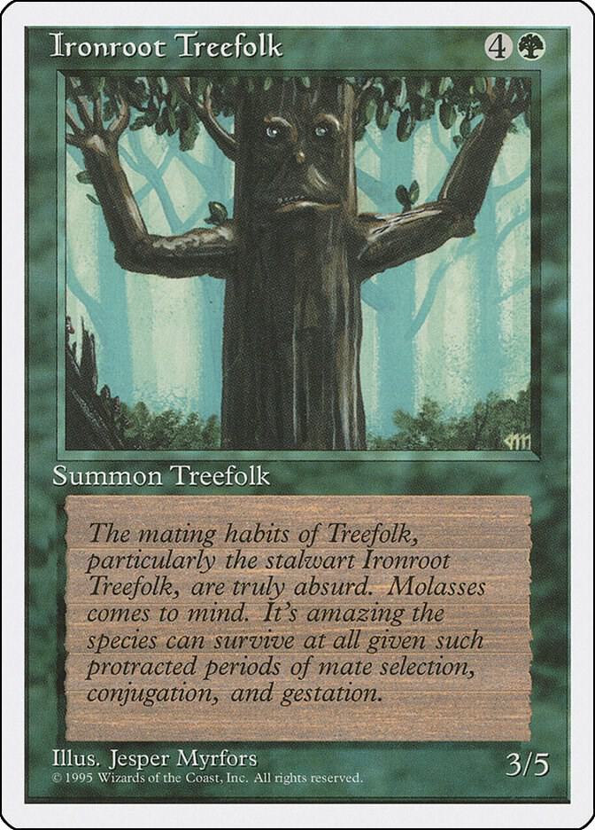 Ironroot Treefolk (253) [Fourth Edition]