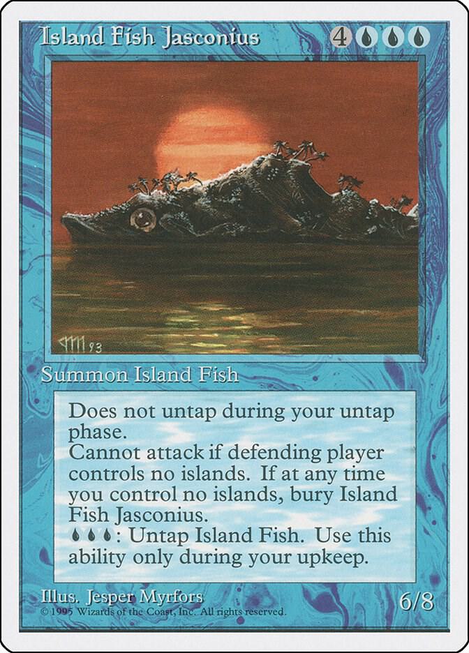 Island Fish Jasconius (78) [Fourth Edition]