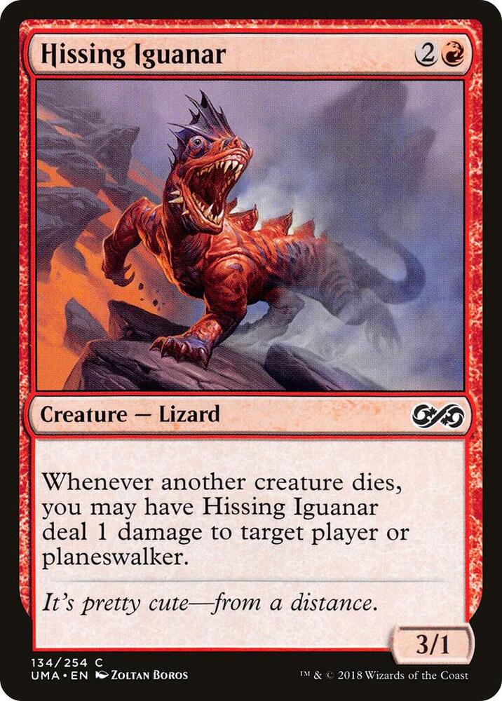 Hissing Iguanar (134) [Ultimate Masters]