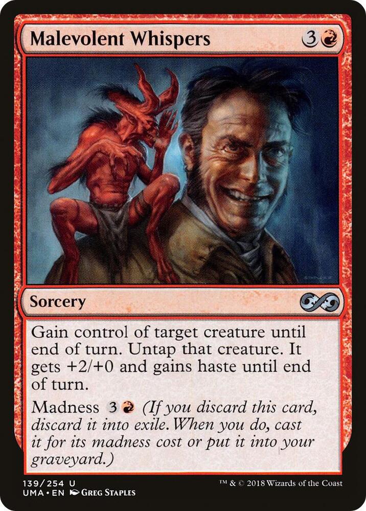 Malevolent Whispers (139) [Ultimate Masters]
