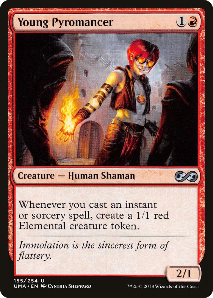 Young Pyromancer (155) [Ultimate Masters]