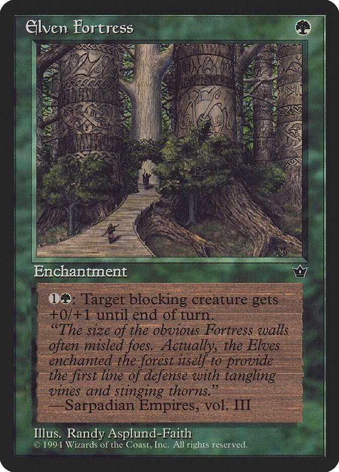 Elven Fortress (Asplund-Faith) (65b) [Fallen Empires]