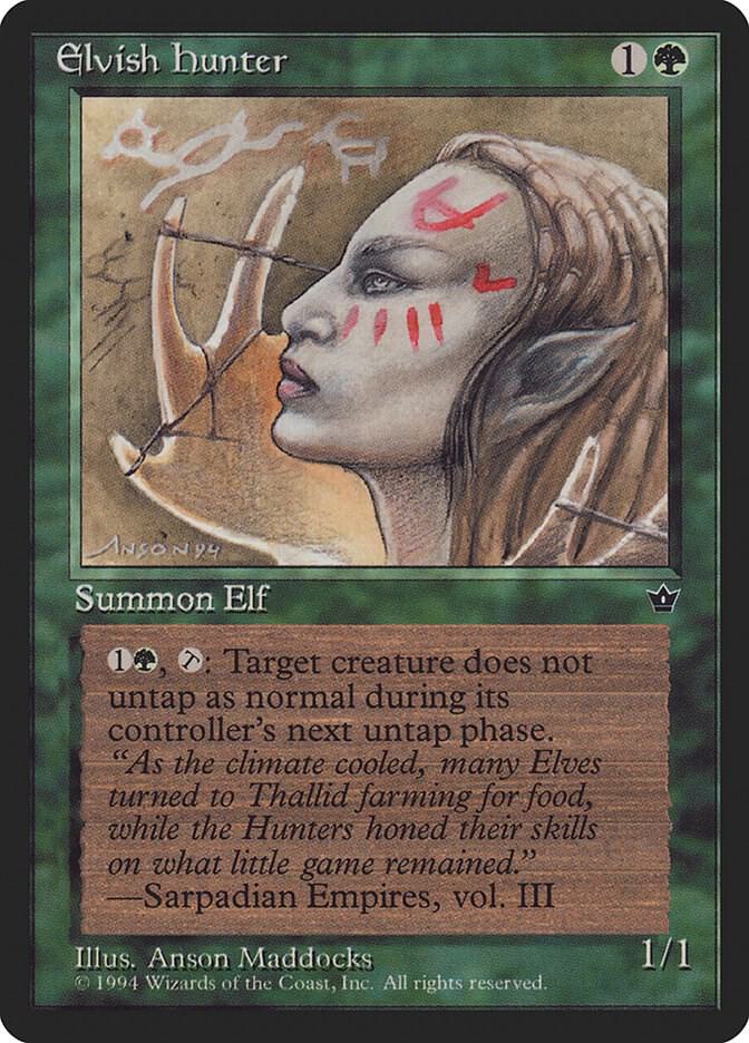 Elvish Hunter (Maddocks) (67b) [Fallen Empires]