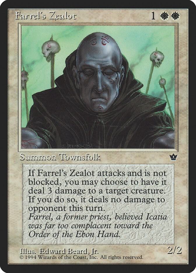 Farrel's Zealot (Beard, Jr.) (3c) [Fallen Empires]