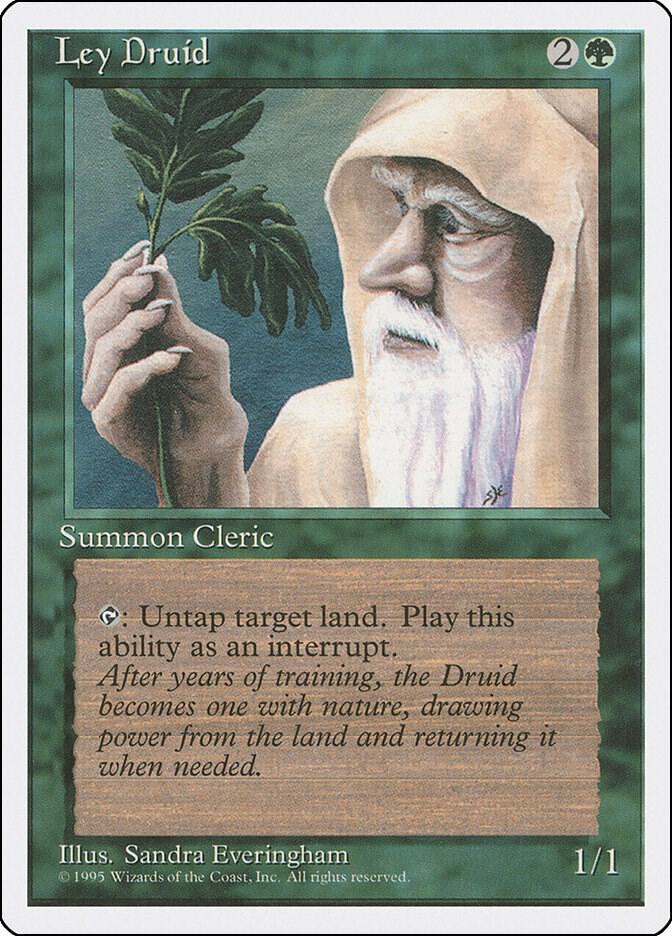 Ley Druid (256) [Fourth Edition]