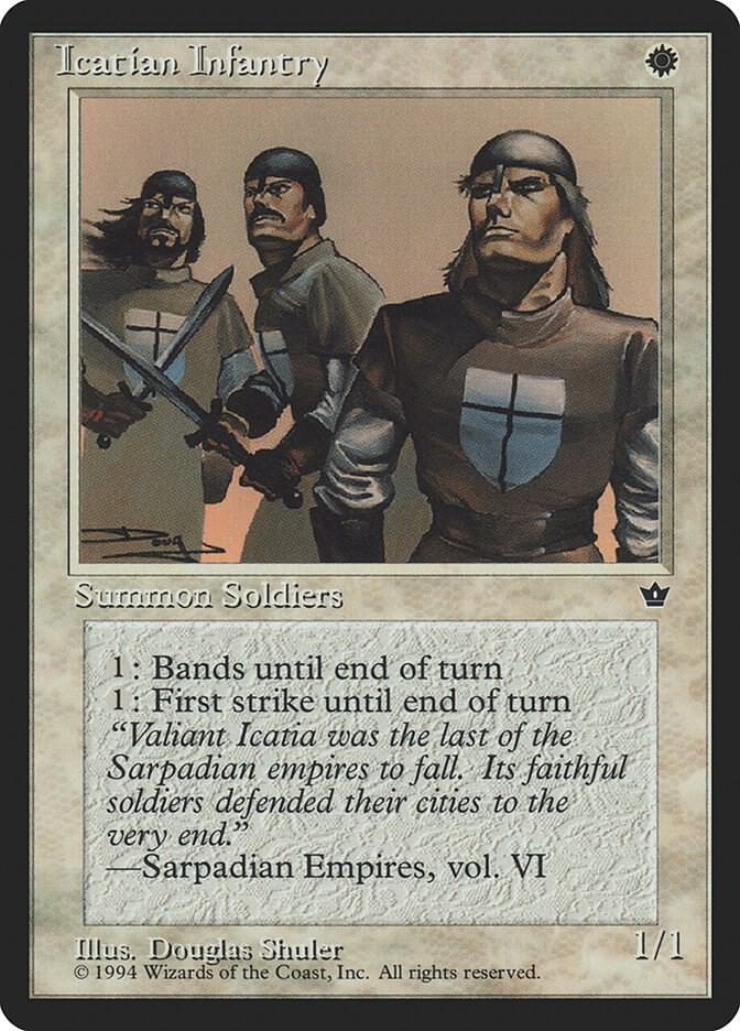 Icatian Infantry (Shuler) (7c) [Fallen Empires]