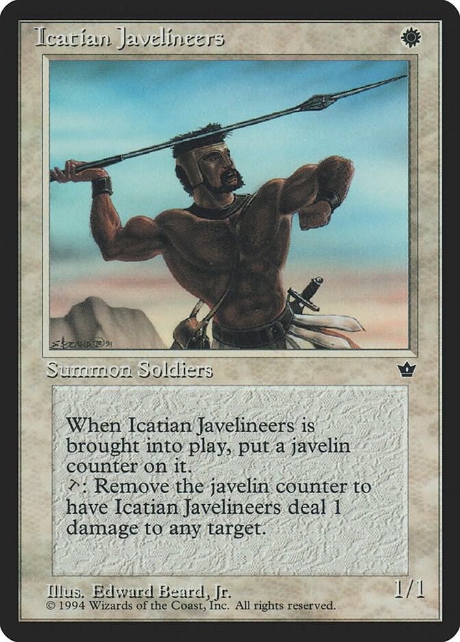 Icatian Javelineers (Beard, Jr.) (8b) [Fallen Empires]