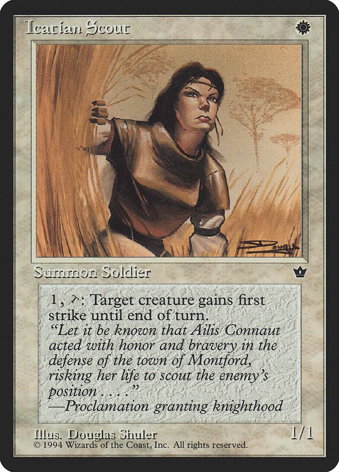 Icatian Scout (Shuler) (13b) [Fallen Empires]