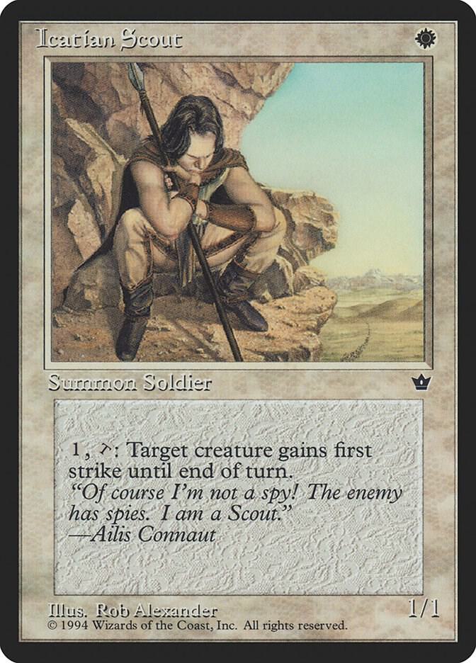 Icatian Scout (Alexander) (13c) [Fallen Empires]