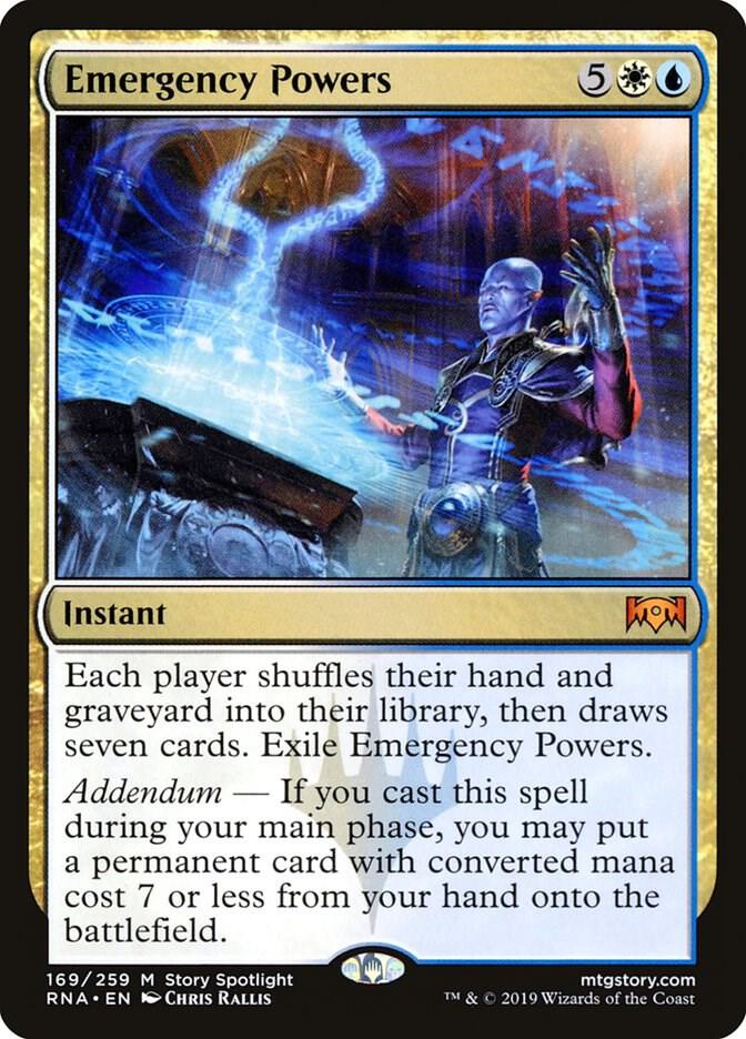 Emergency Powers (169) [Ravnica Allegiance]