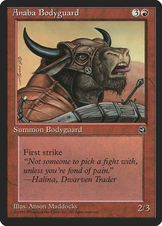 Anaba Bodyguard [Version 2] (84) [Homelands]