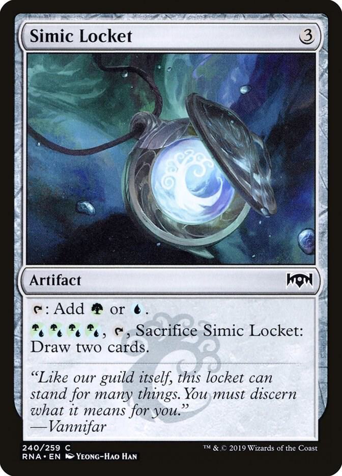 Simic Locket (240) [Ravnica Allegiance]
