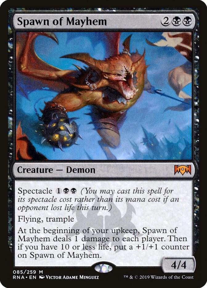 Spawn of Mayhem (85) [Ravnica Allegiance]