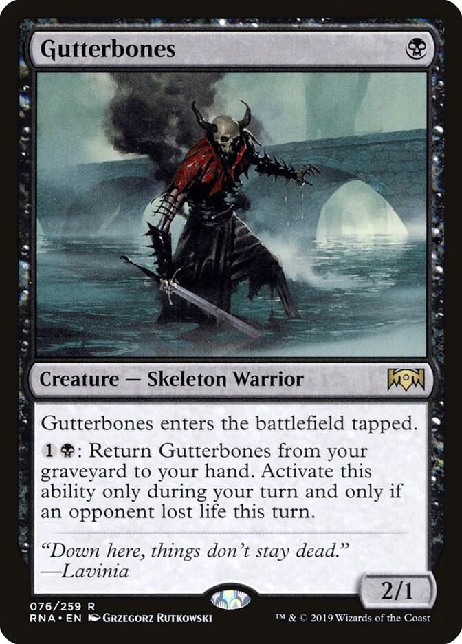 Gutterbones (76) [Ravnica Allegiance]