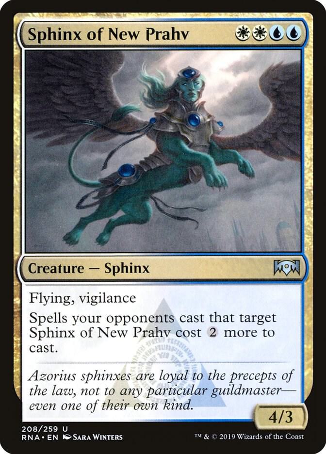 Sphinx of New Prahv (208) [Ravnica Allegiance]