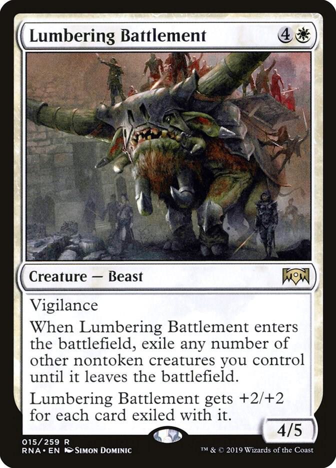 Lumbering Battlement (15) [Ravnica Allegiance]