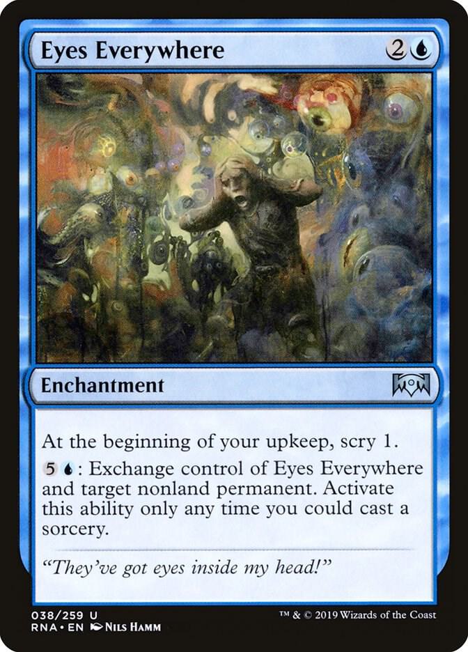 Eyes Everywhere (38) [Ravnica Allegiance]