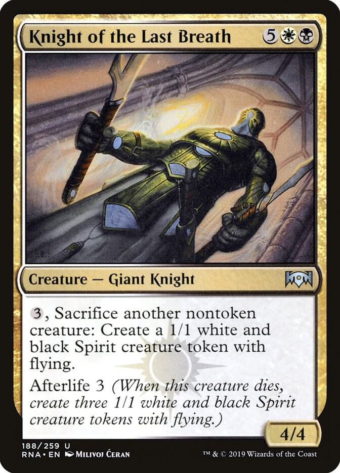 Knight of the Last Breath (188) [Ravnica Allegiance]