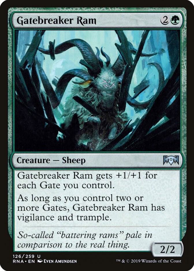 Gatebreaker Ram (126) [Ravnica Allegiance]
