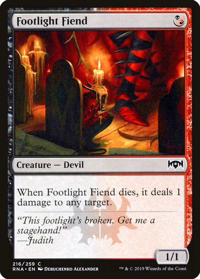 Footlight Fiend (216) [Ravnica Allegiance]