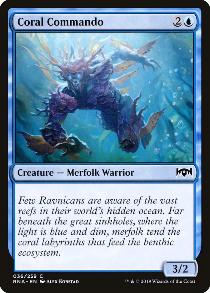 Coral Commando (36) [Ravnica Allegiance]