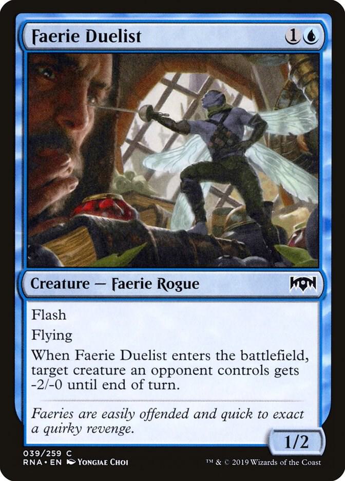Faerie Duelist (39) [Ravnica Allegiance]
