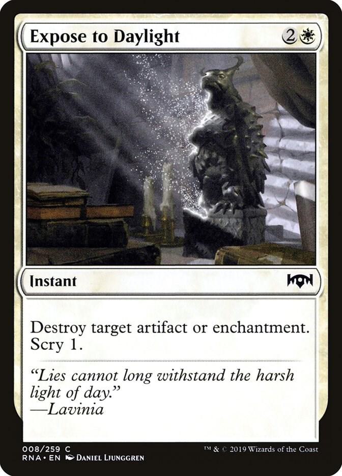 Expose to Daylight (8) [Ravnica Allegiance]