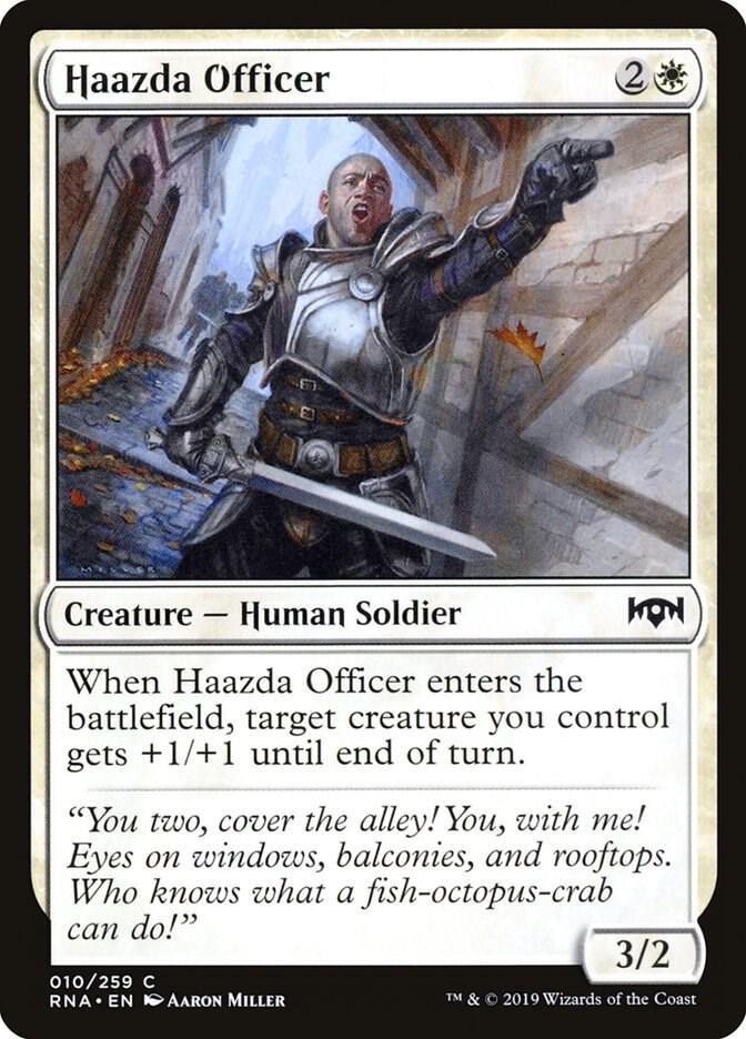 Haazda Officer (10) [Ravnica Allegiance]