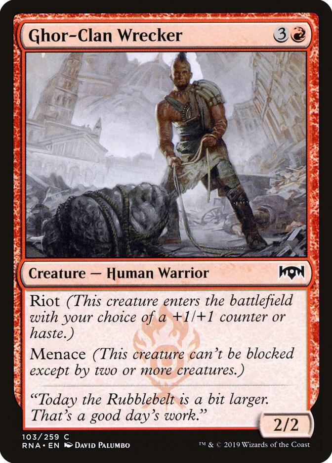 Ghor-Clan Wrecker (103) [Ravnica Allegiance]