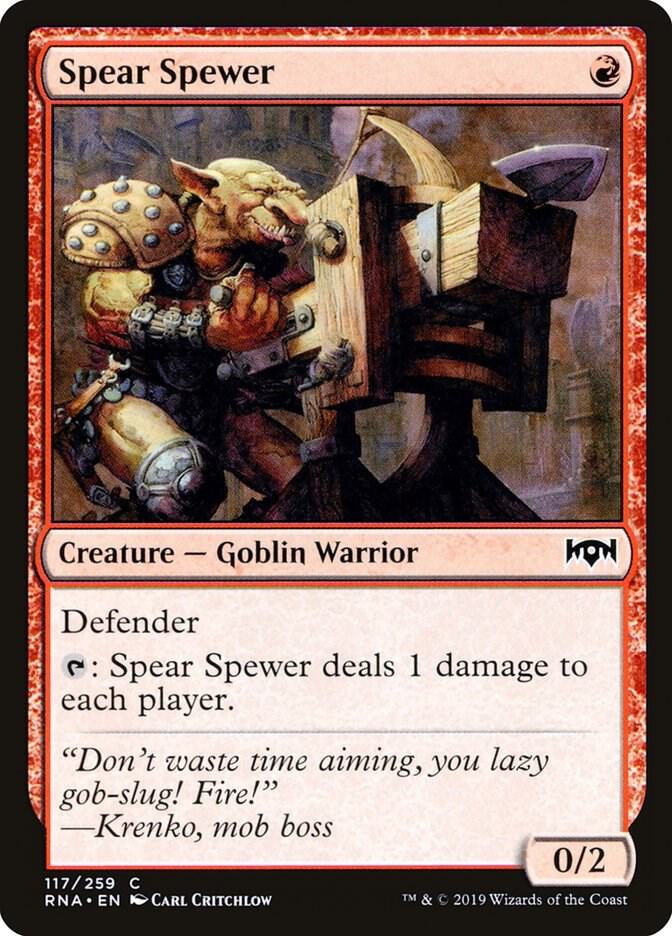 Spear Spewer (117) [Ravnica Allegiance]