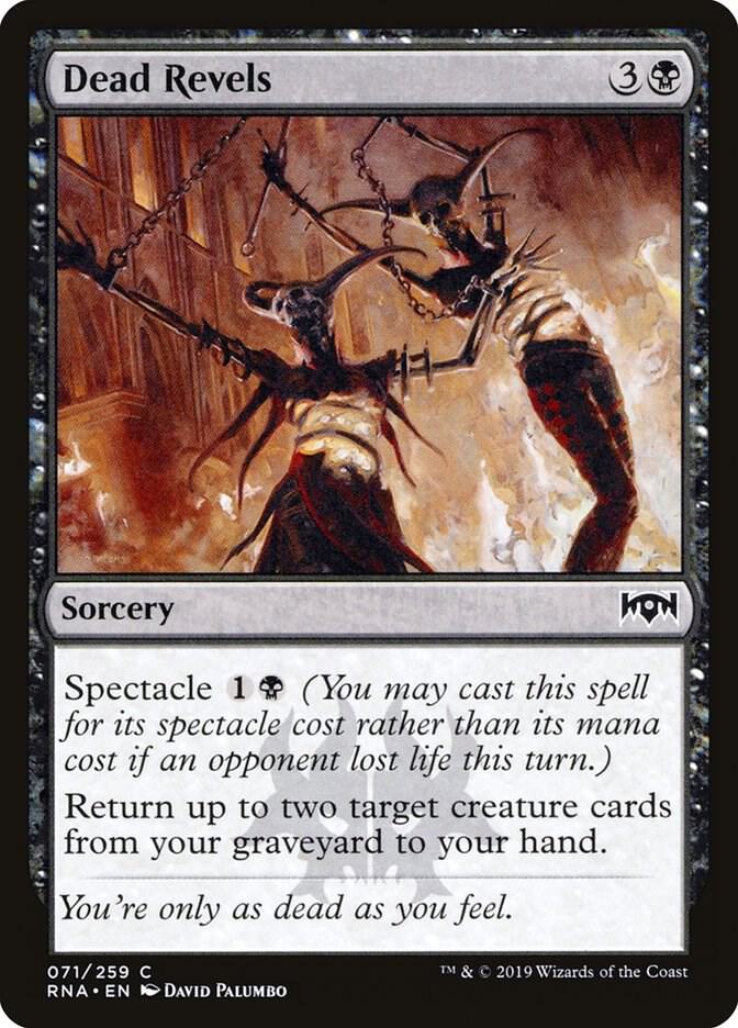 Dead Revels (71) [Ravnica Allegiance]