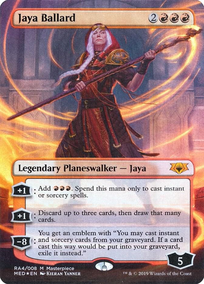 Jaya Ballard (RA4) [Mythic Edition: Ravnica Allegiance] [Borderless]