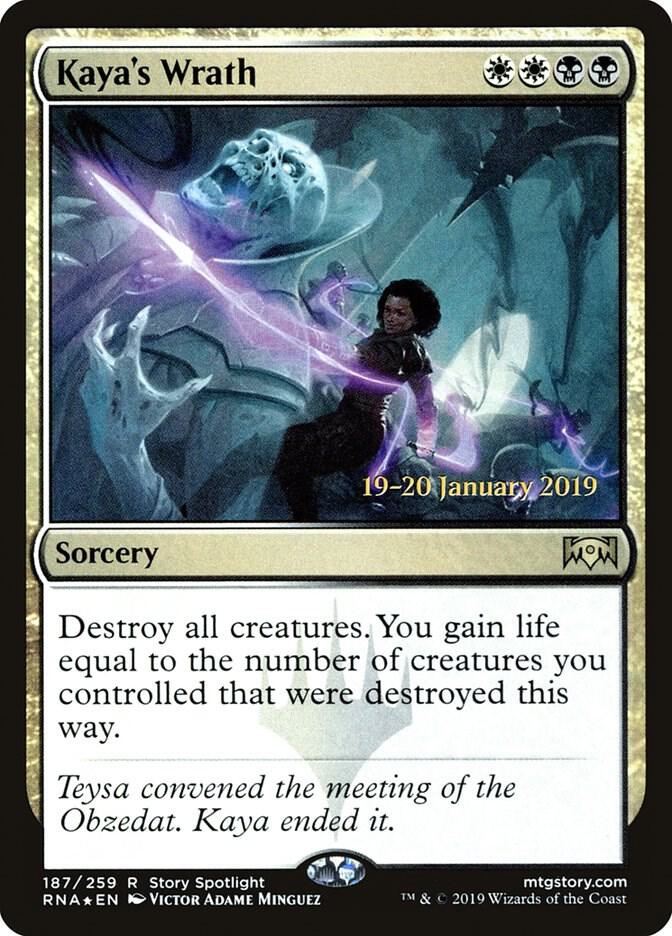 Kaya's Wrath (187) [Prerelease Cards]