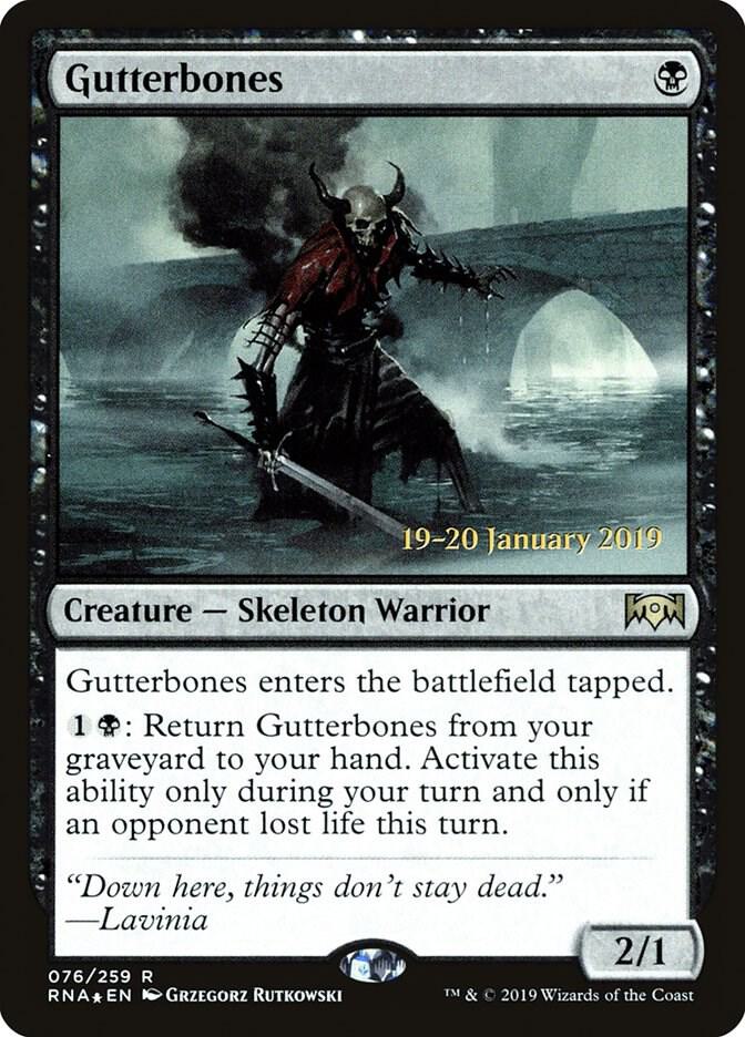 Gutterbones (76) [Prerelease Cards]