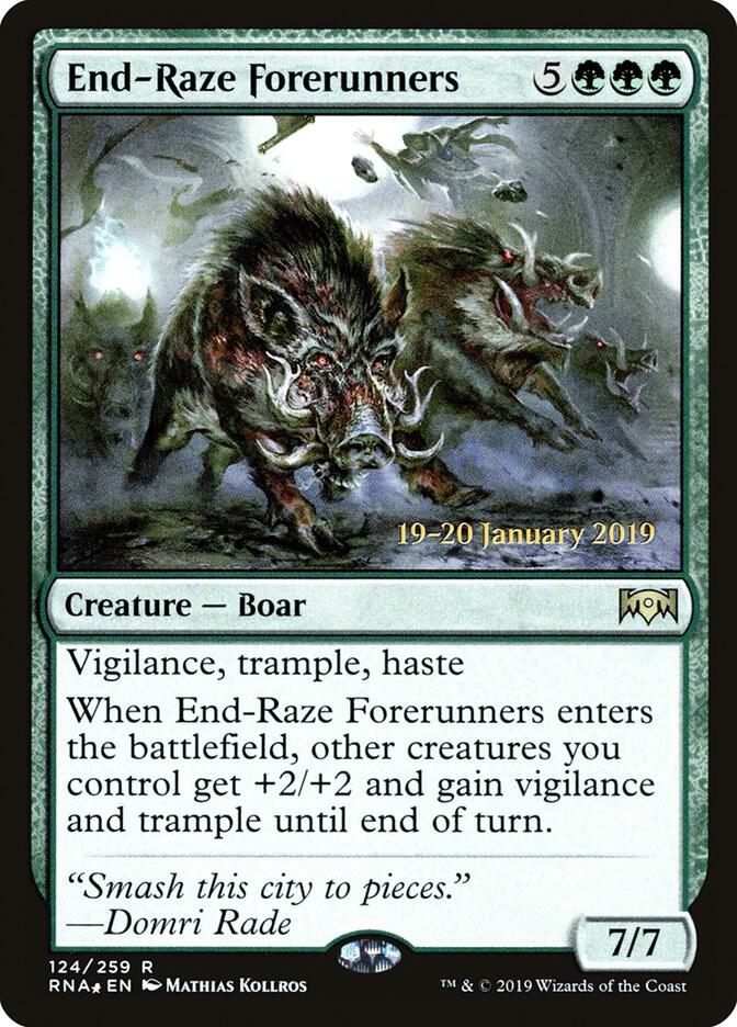End-Raze Forerunners (124) [Prerelease Cards]