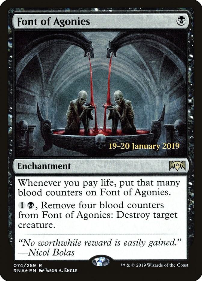 Font of Agonies (74) [Prerelease Cards]
