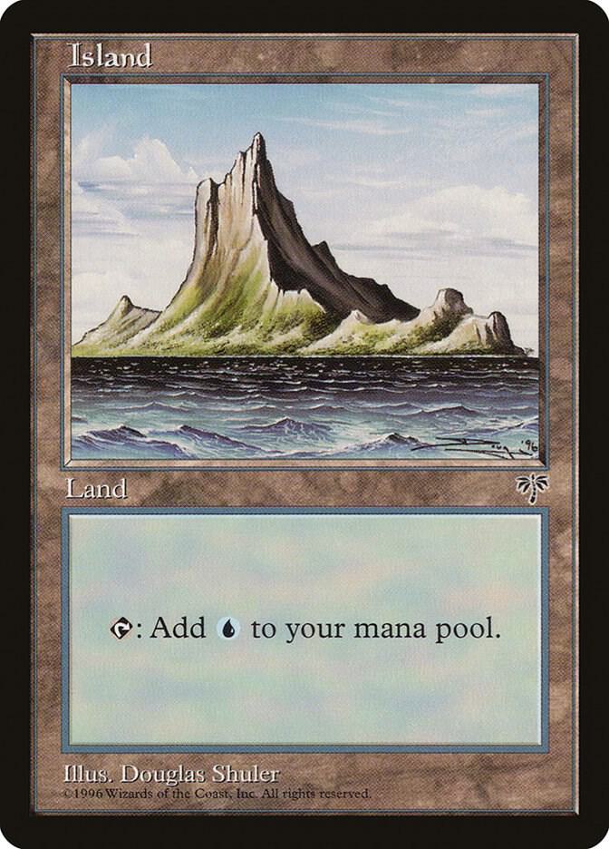 Island (Off-Center Spire) (336) [Mirage]