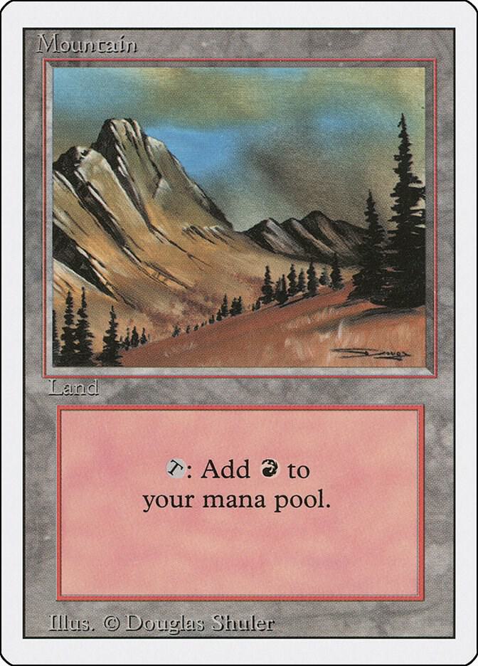 Mountain (C) (292) [Revised Edition]