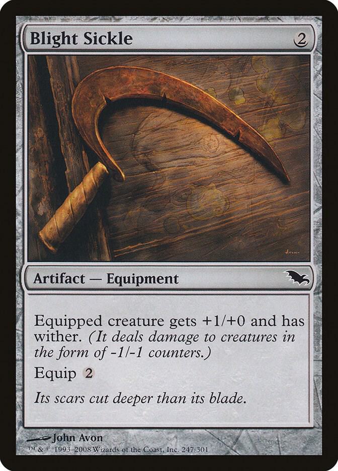 Blight Sickle (247) [Shadowmoor]