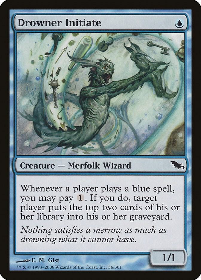 Drowner Initiate (36) [Shadowmoor]