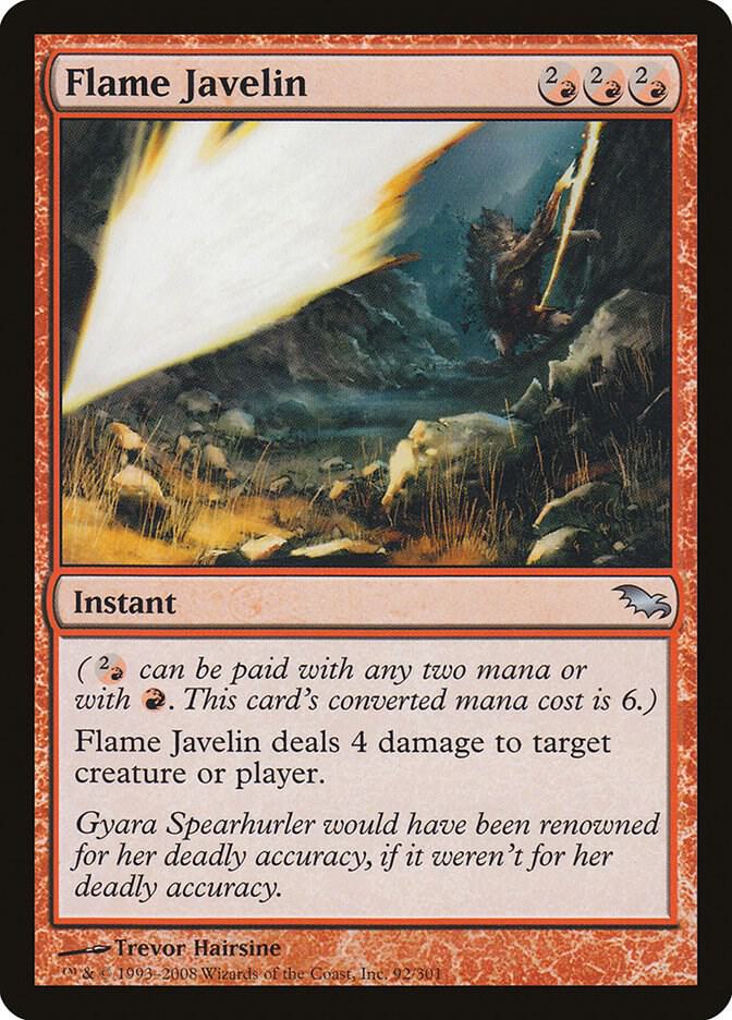 Flame Javelin (92) [Shadowmoor]